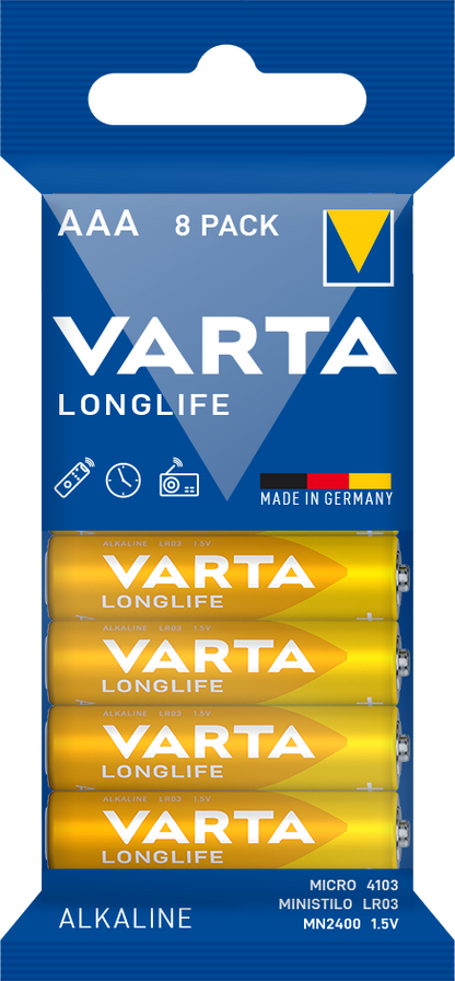 VARTA LONGLIFE AAA Folie 8