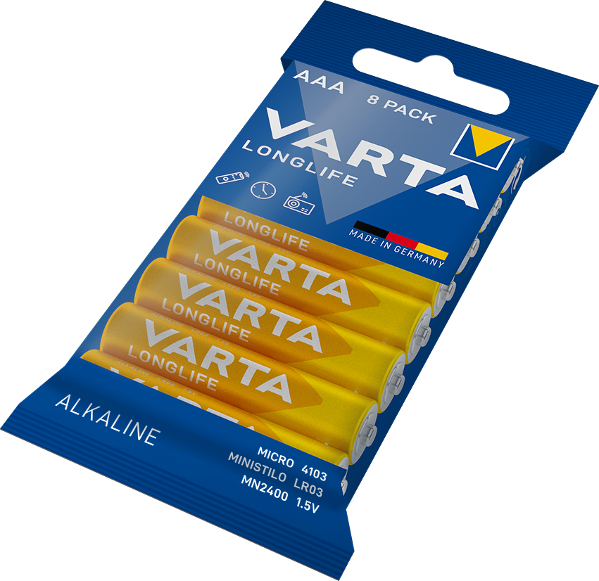 VARTA LONGLIFE AAA Folie 8