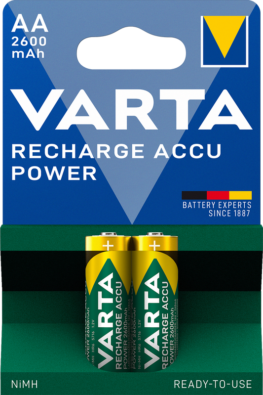 VARTA RECH.ACCU Power AA 2600mAh Blister 2