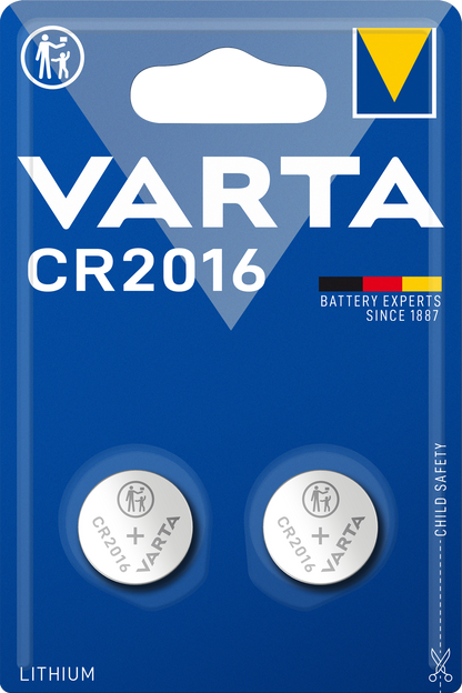 VARTA ELECTRONICS CR2016 Blister 2