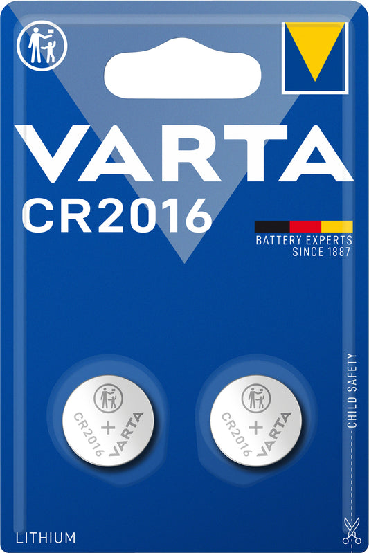 VARTA ELECTRONICS CR2016 Blister 2