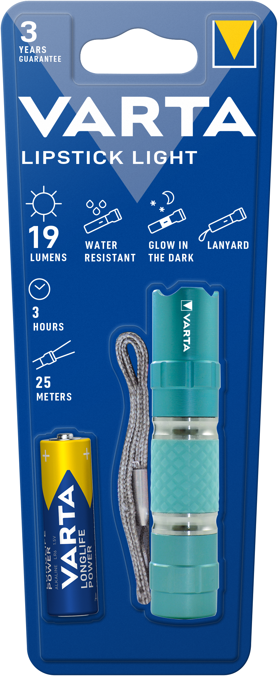 VARTA Lipstick Light 1AA mit Batt.