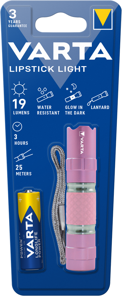 VARTA Lipstick Light 1AA mit Batt.