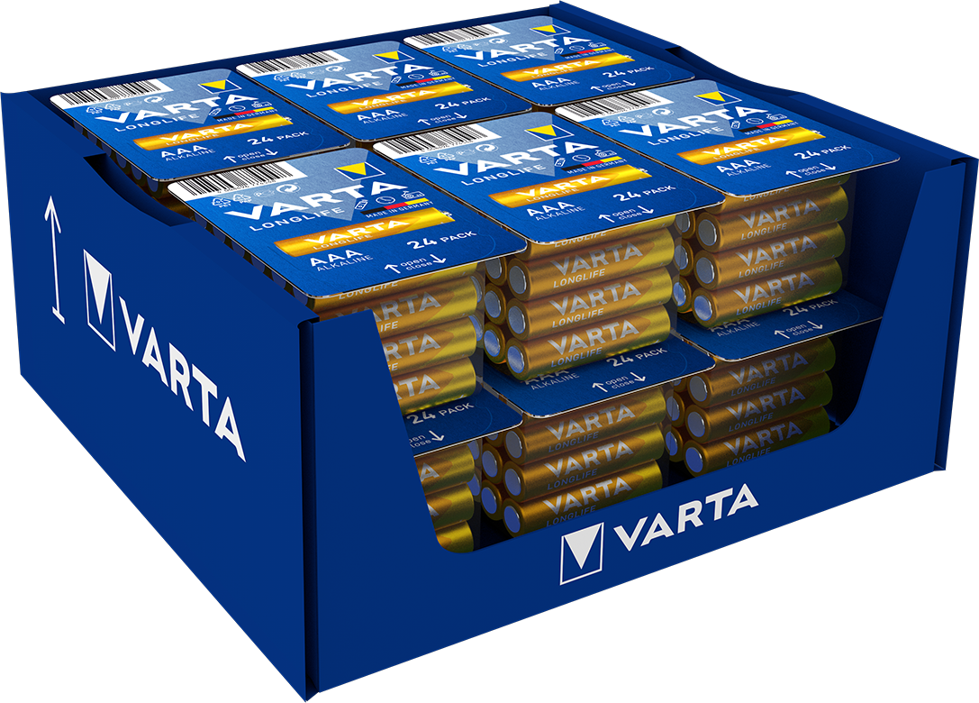 VARTA LONGLIFE AAA Big Box 24