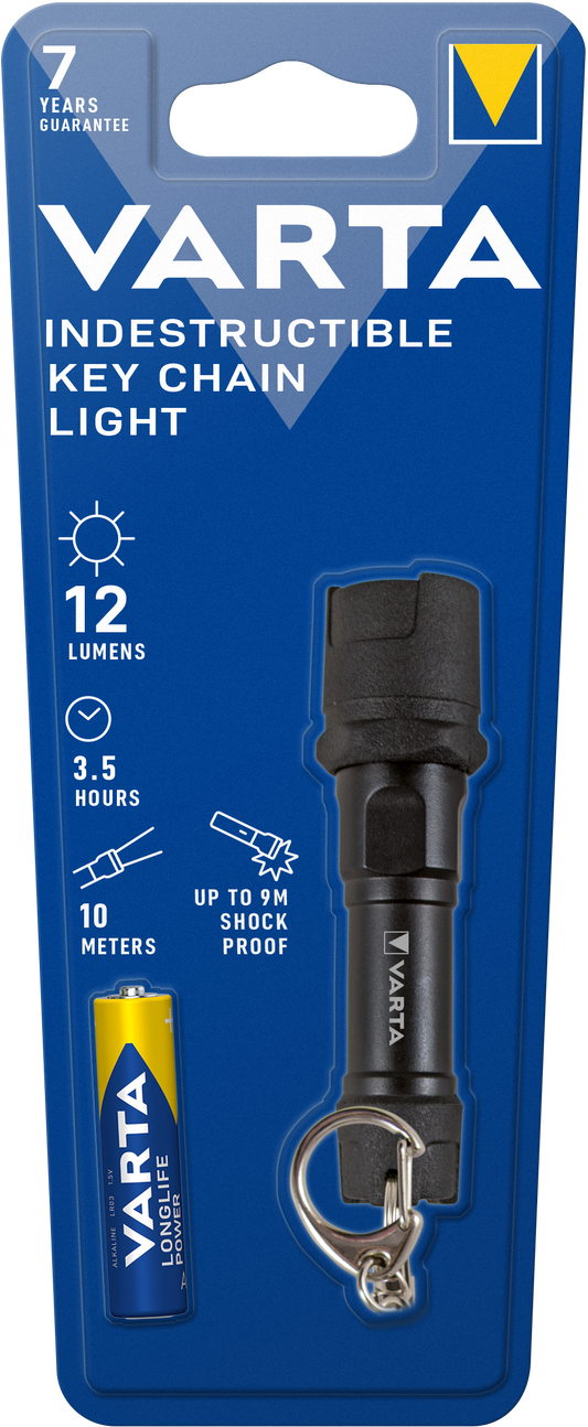 VARTA Indestructible Key Chain Light 1AAA mit Batt.