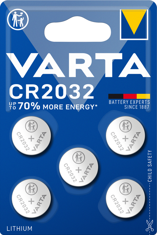 VARTA ELECTRONICS CR2032 Blister 5