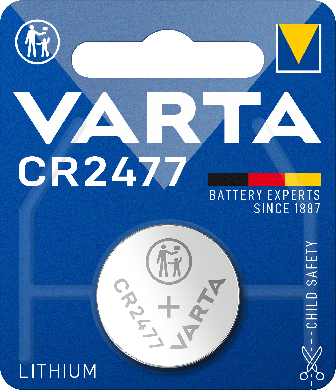 VARTA ELECTRONICS CR2477 Blister 1