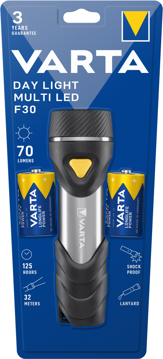 VARTA Day Light Multi LED F30 mit Batterien