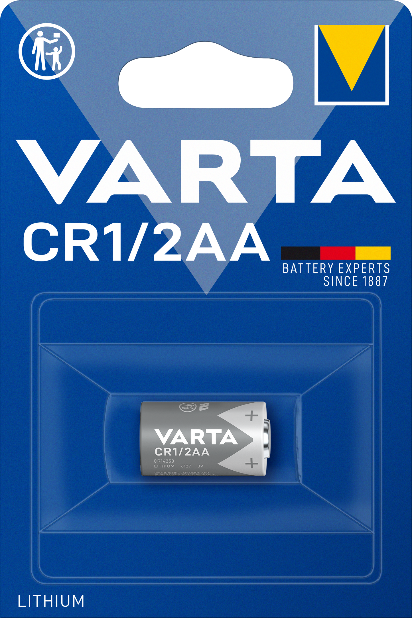 VARTA Professional Lithium CR1/2AA Blister 1