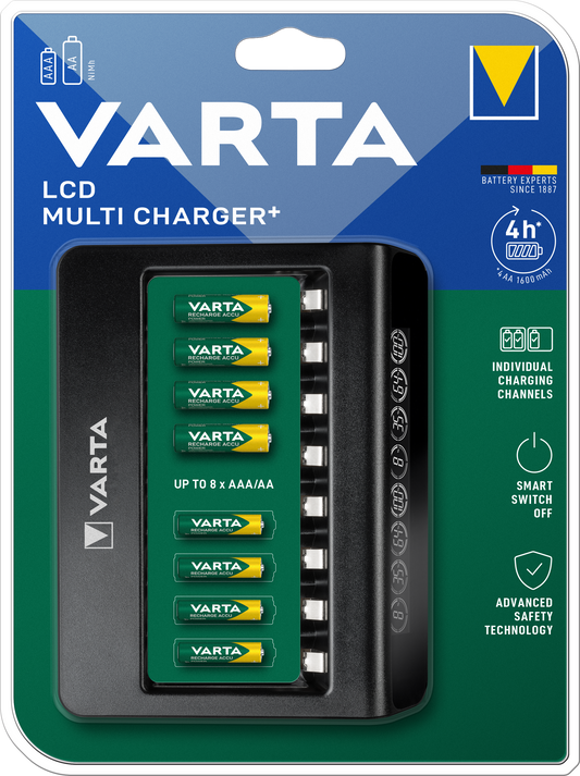 VARTA LCD Multi Charger+