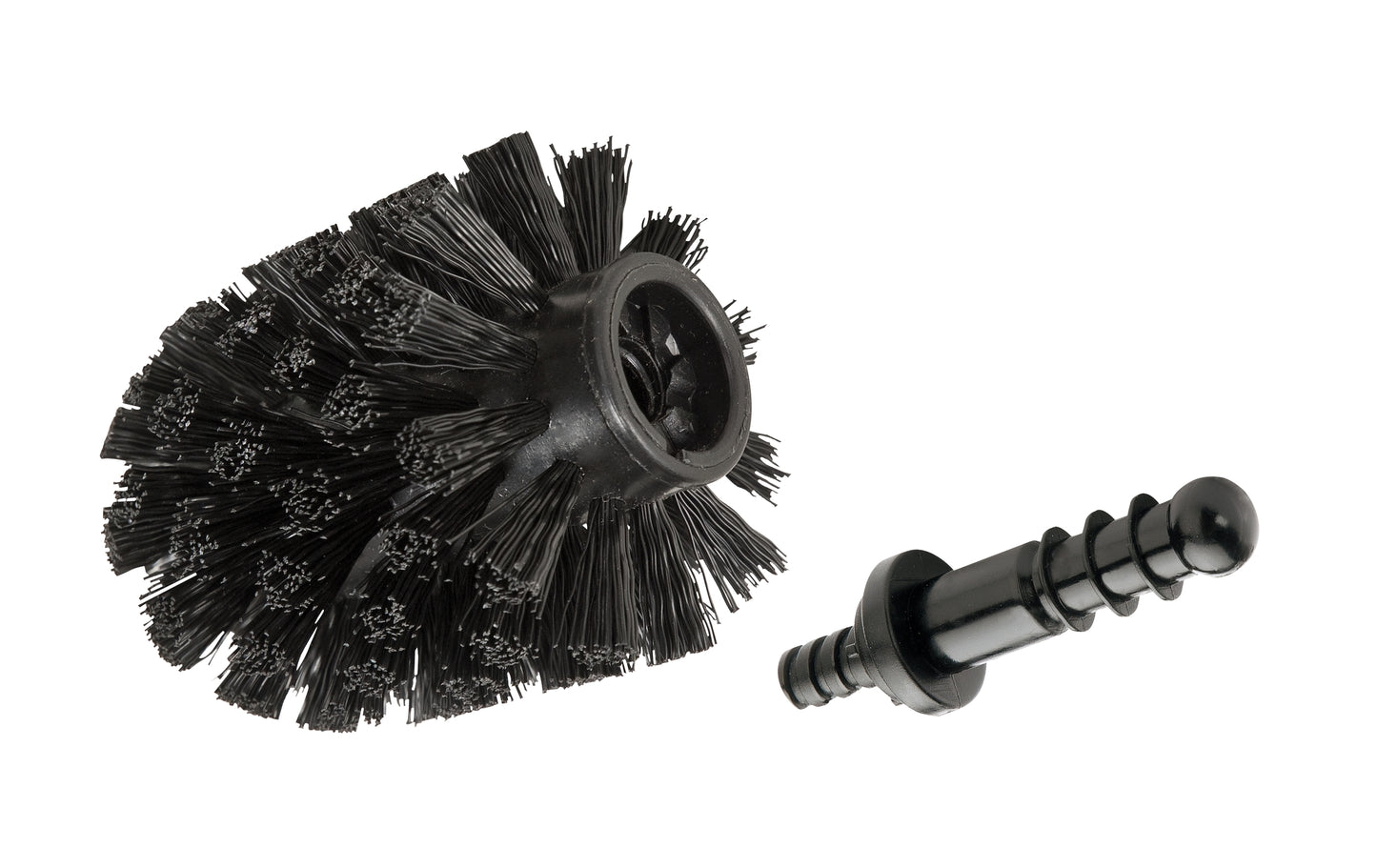 Ersatzbürste mit Adapter schwarz 7,5cm 