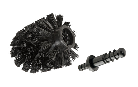 Ersatzbürste mit Adapter schwarz 7,5cm 