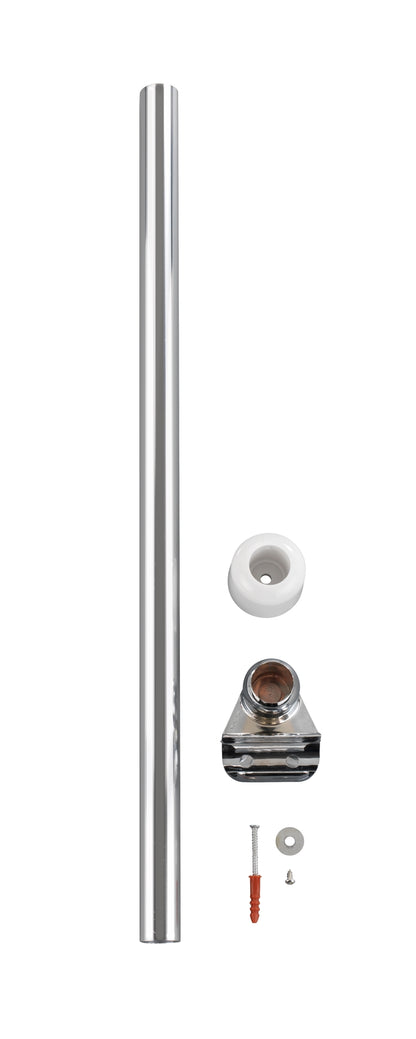 Wenko Deckenstütze für Duschstange 57cm chrom