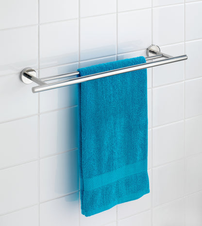 Badetuchstange Duo, Bosio Shine Edelstahl glänzend