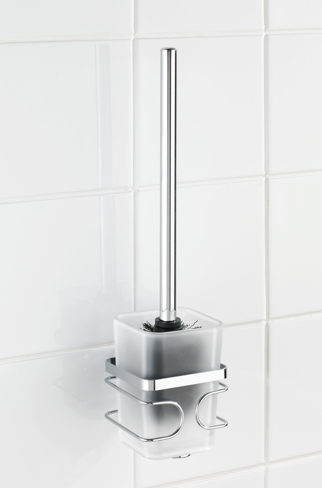 Wenko WC-Garnitur Premium Edelstahl