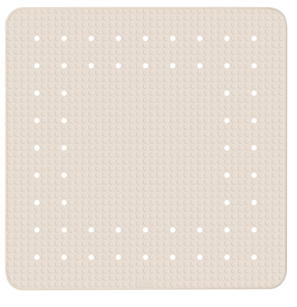 Wenko Duscheinlage Mirasol 54x54cm beige