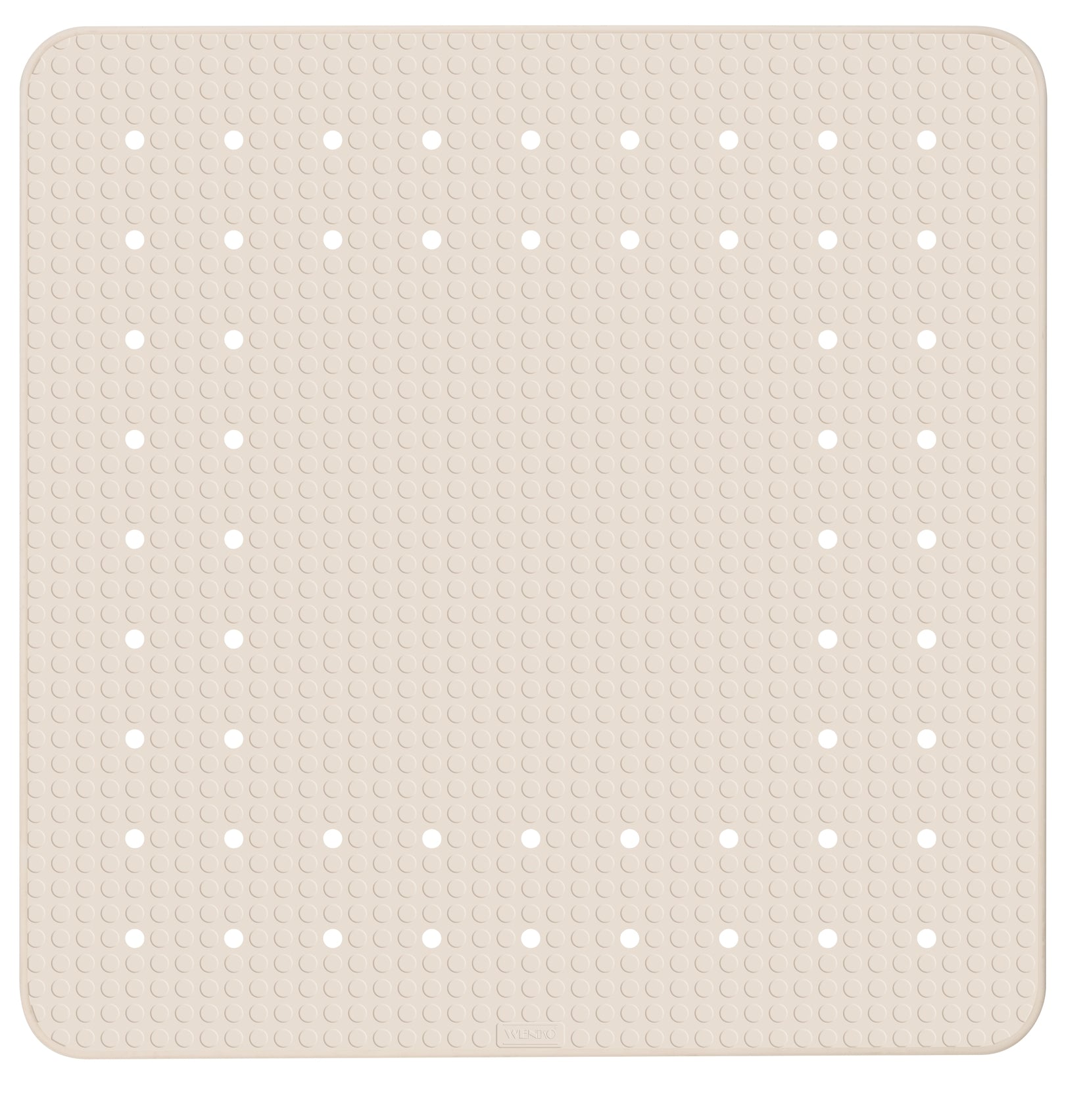 Wenko Duscheinlage Mirasol 54x54cm beige 