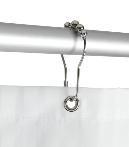 Wenko Duschvorhangringe 12er Set chrom