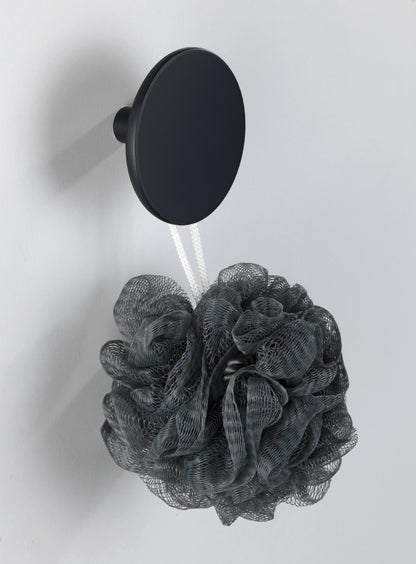 Polyresin Haken Melle 8 cm, schwarz matt