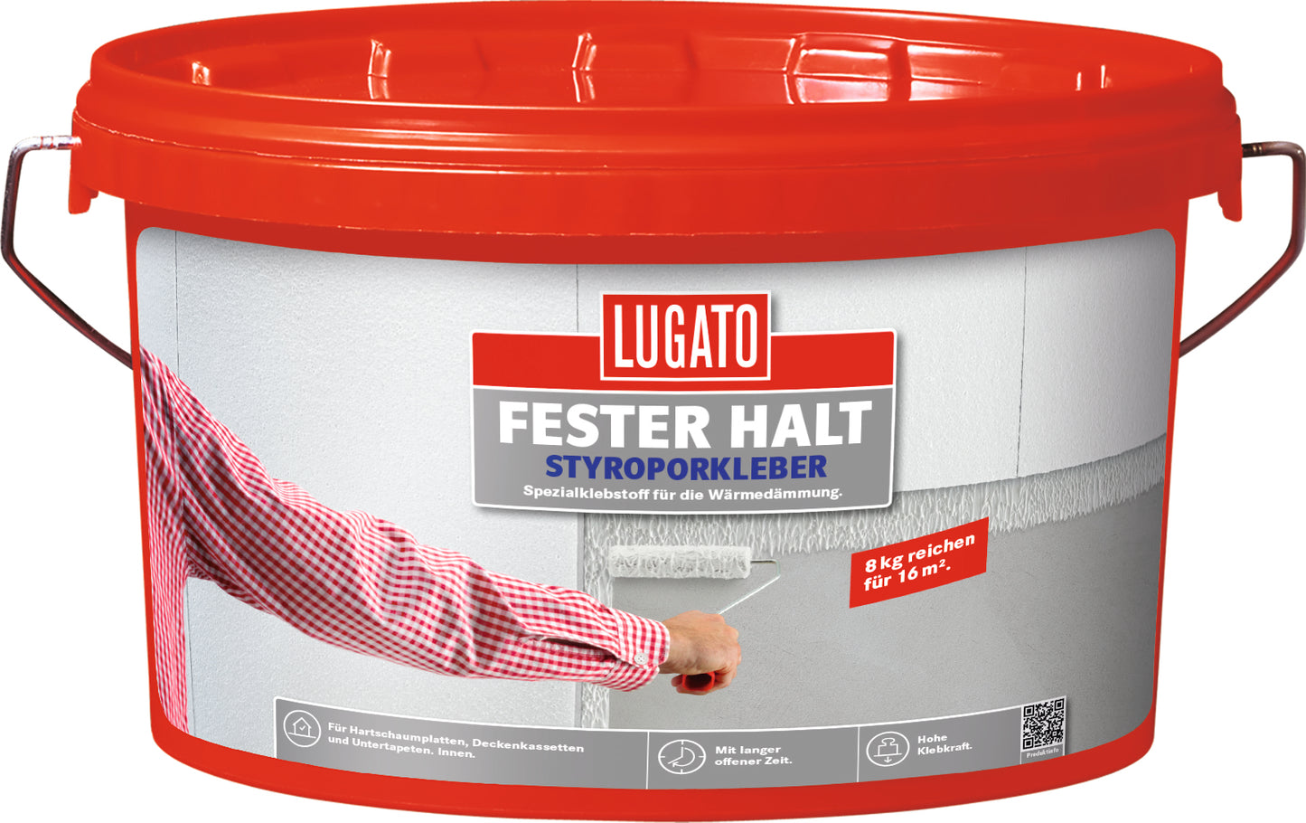 Lugato Fester Halt | Styroporkleber 8KG