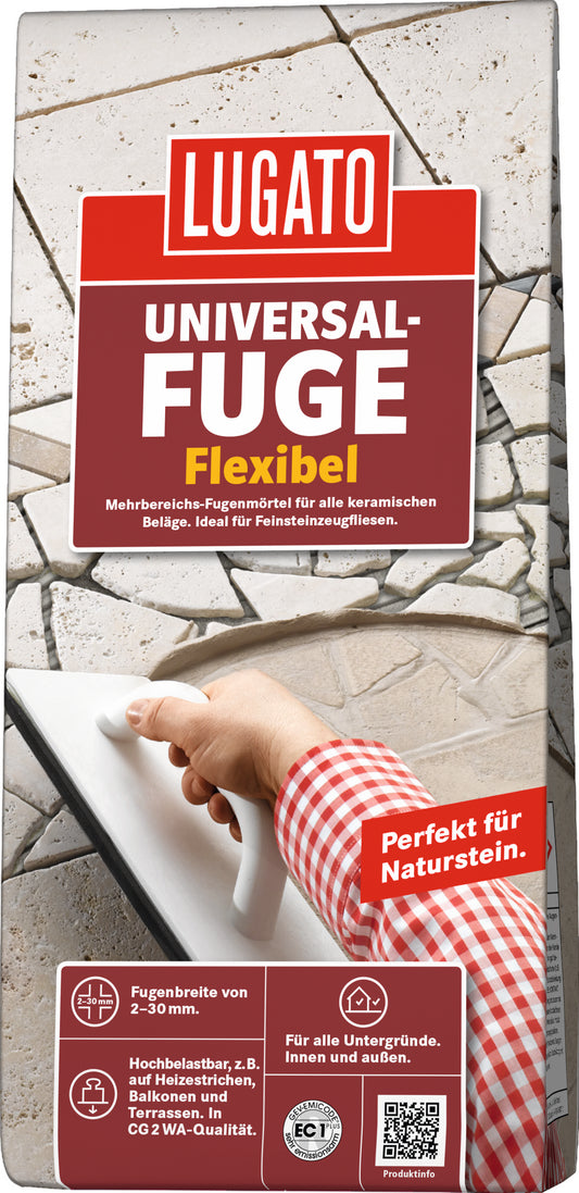 Lugato Universal Fuge | Fugenmörtel 5KG Bahamabeige