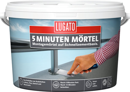 Lugato 5-Minuten Mörtel 5KG