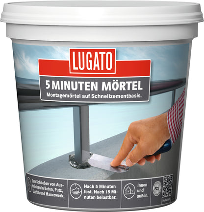 Lugato 5-Minuten Mörtel 1KG