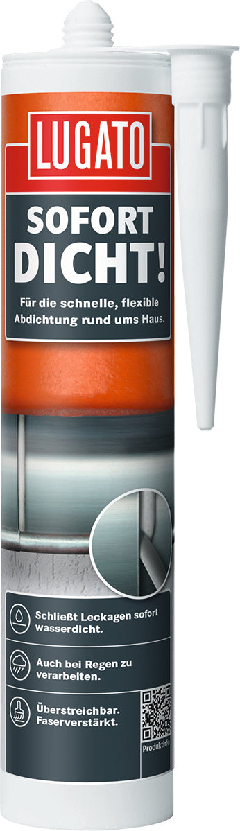 Lugato Sofort Dicht | Acrylharz-Streichabdichtung 310ml