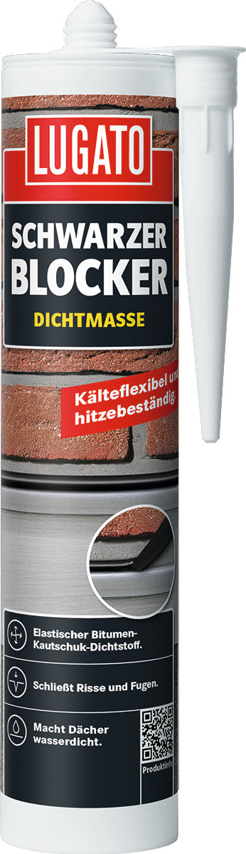 Lugato schwarzer Blocker Dichtmasse 310ml