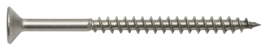 Spanplattenschraube Senkkopf 4 x 45, Teilgewinde, Edelstahl A2