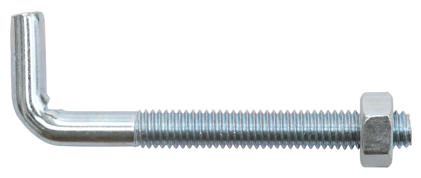 Schraubhaken gerade metrisch mit Mutter M5 x 50 / 33, verzinkt M5 X 50 6 STCK