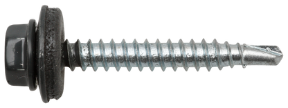 Sechskantbohrschraube mit Dichtscheibe 4,8 x 35, RAL 7016 anthrazitgrau 4,8 X 35 RAL 7016 ANTHRAZIT