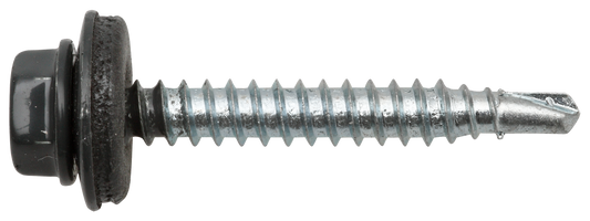 Sechskantbohrschraube mit Dichtscheibe 4,8 x 35, RAL 7016 anthrazitgrau 4,8 X 35 RAL 7016 ANTHRAZIT