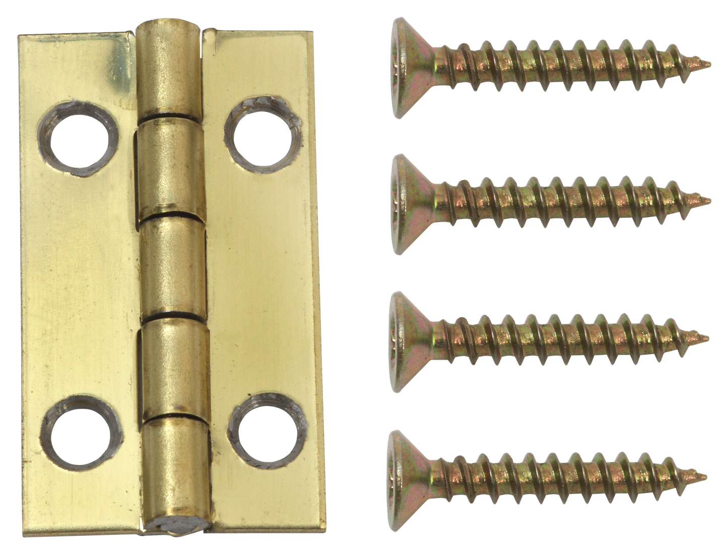 Schatullenscharnier 15 x 20 x 0,65, vermessingt 20 X 15 X 0,7 4 STCK