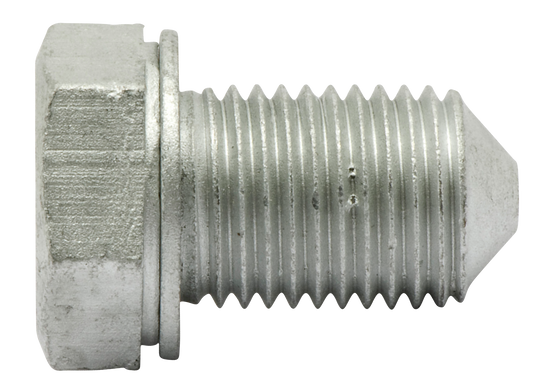 Ölablassschraube M14 x 1,5 x 22 mit Dichtring, Stahl Zink Nickel