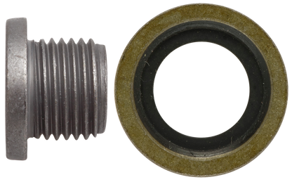 Ölablassschraube M16 x 1,5 x 12 mit Dichtring, Stahl verzinkt