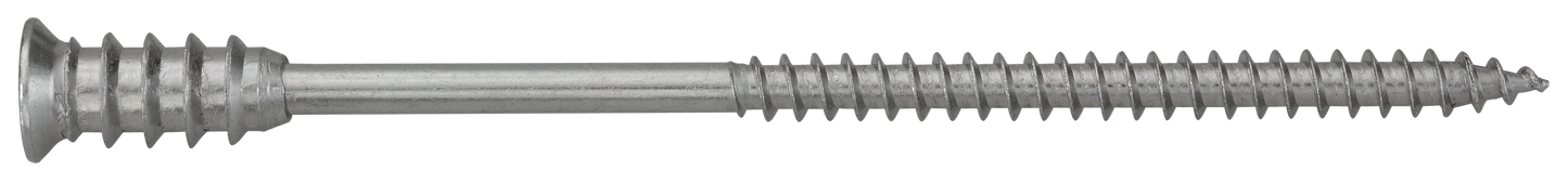 Justierschraube Holz/Beton 6 x 80 mit Bit, verzinkt