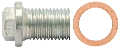 Ölablassschraube M14 x 1,5 x 24 mit Dichtring, Stahl Delta Tone