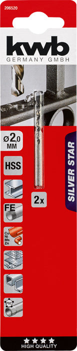 Metallbohrer ø 2.0 mm