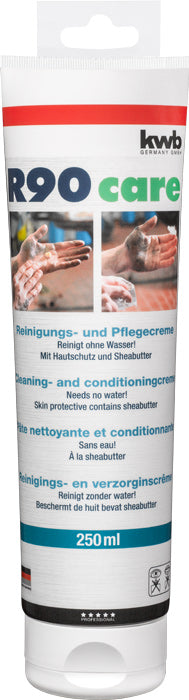 Handreinigungs- und Pflegecreme R90 care TUBE 250ML