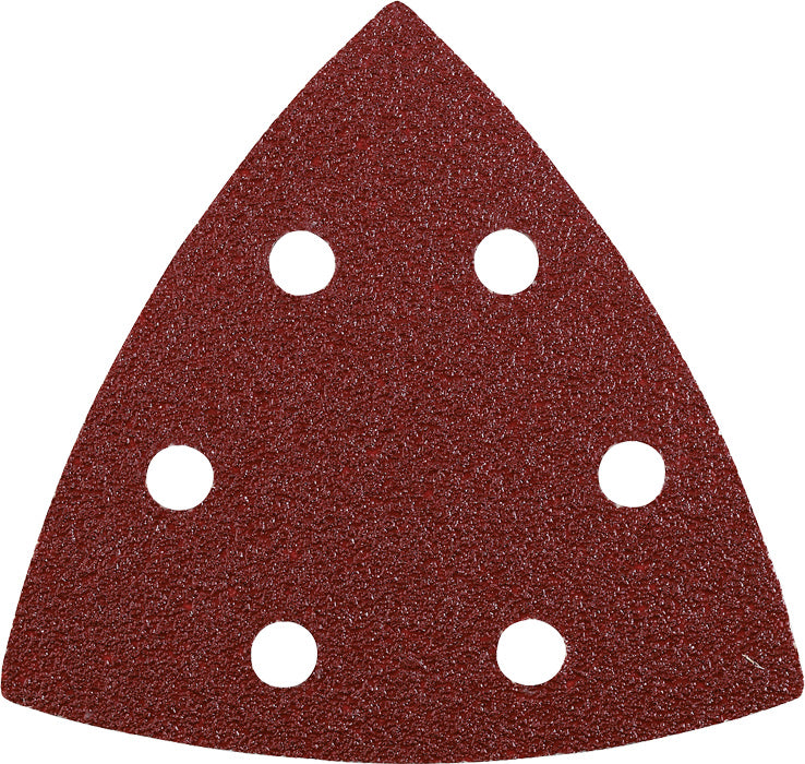 Haft-Schleifdreiecke, HOLZ & METALL, Edelkorund, 93 mm, K 40/120/240