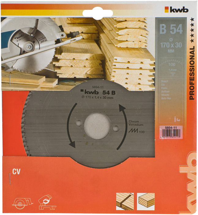 CV-Kreissägeblatt 170x30mm Z64