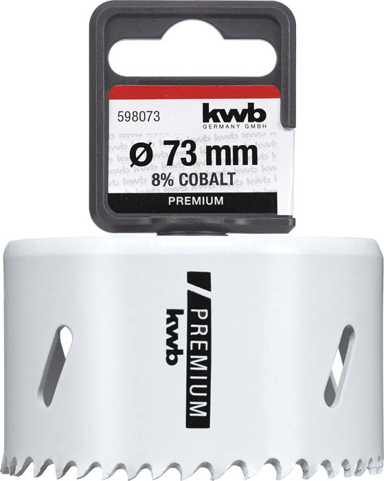 PREM HSS-BiMetall-Lochsäge D73mm