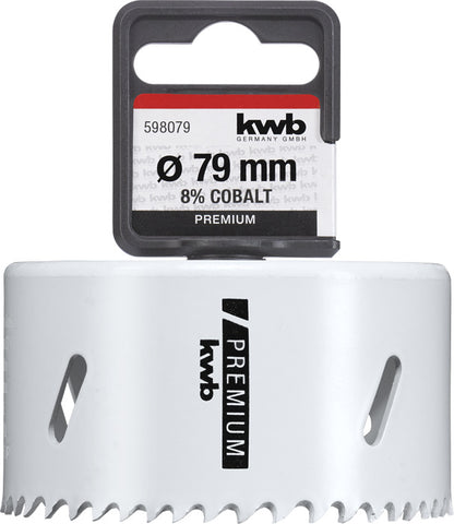 PREM HSS-BiMetall-Lochsäge D79mm