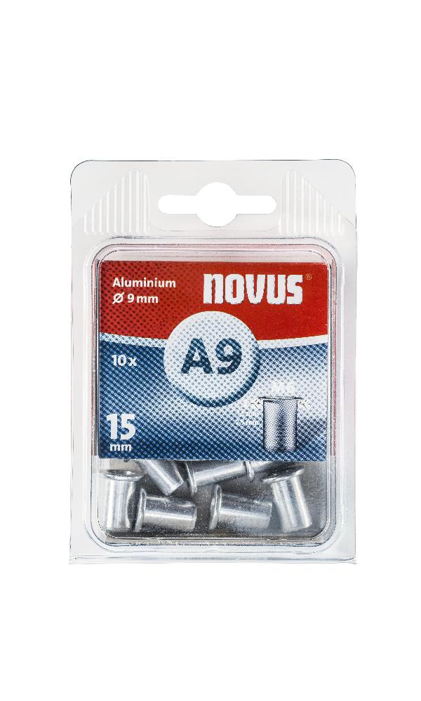 Nietmutter Aluminium Ø9 | M6 | 15mm