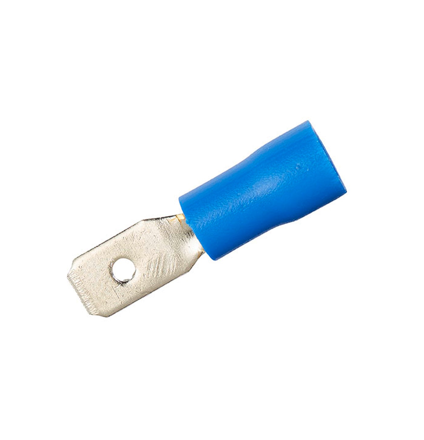 Flachstecker blau 1,5-2,5qmm Steckgroesse 4,3x0,8mm 25Stck