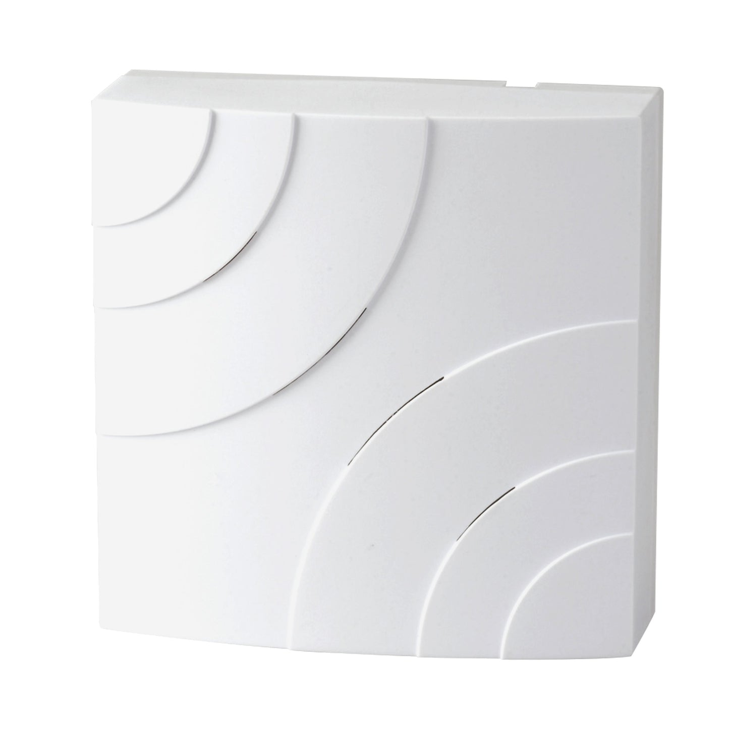 Mehrklang-Gong Quarter reinweiss ca85dbA 116x116x45mm 8 Melodien 116x116x45mm 8 Melodien