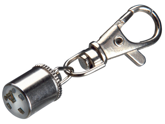 Flasher, ø 1 cm, silber