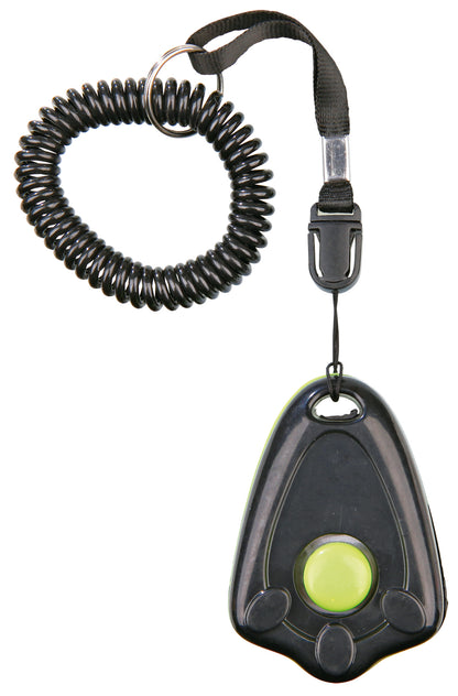Tastenclicker mit Spiralschlaufe