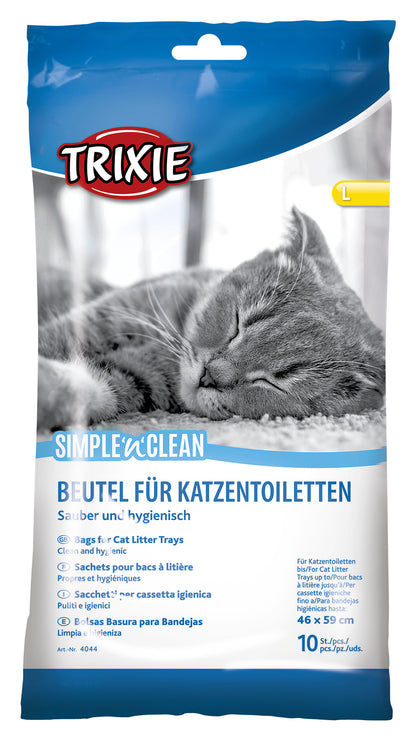 Simple'n'Clean Katzentoilettenbeutel, L, 10 St.